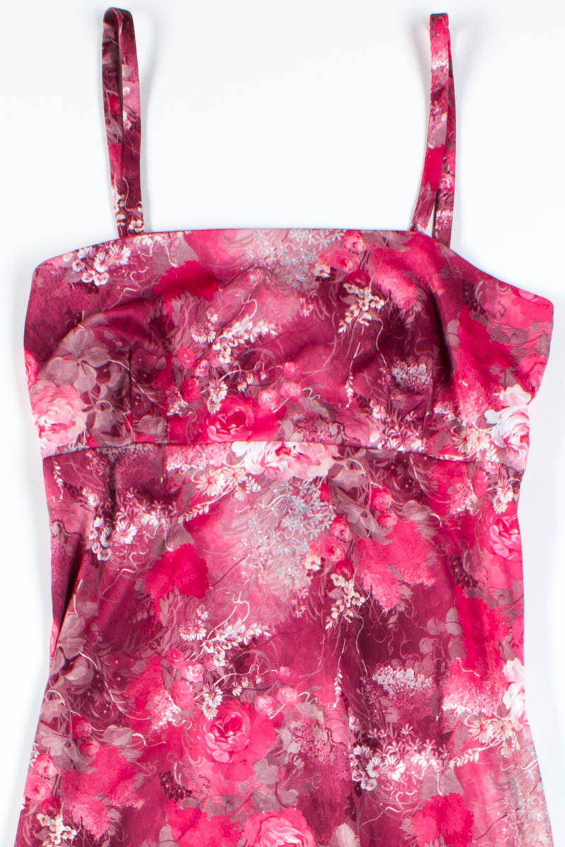 Rosy Floral Dress