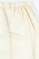 Cream Lace Maxi Skirt