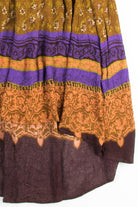 Floral High Low Hippie Skirt
