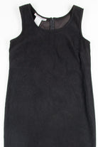 Black Sheath Maxi Corduroy Dress