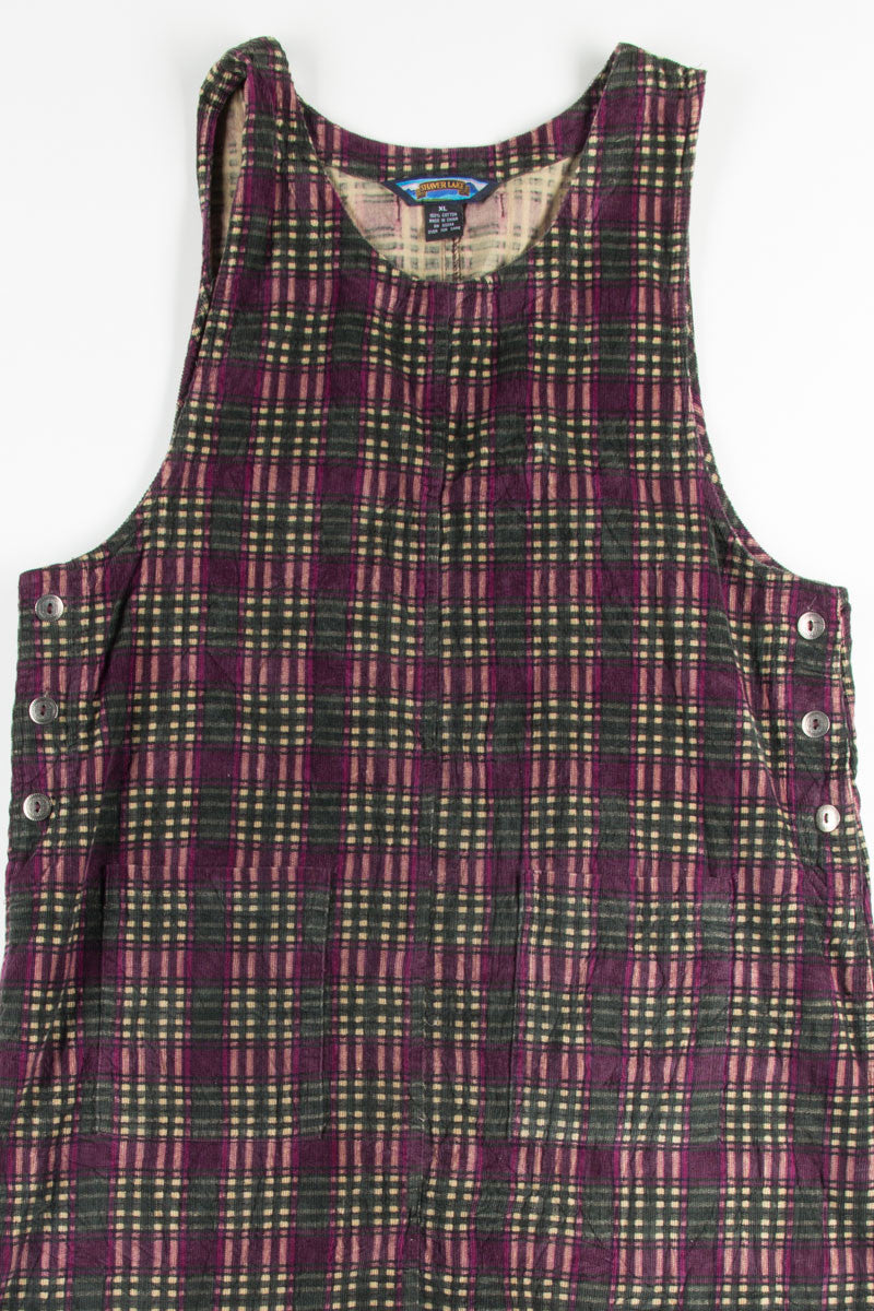 Purple Plaid Jumper