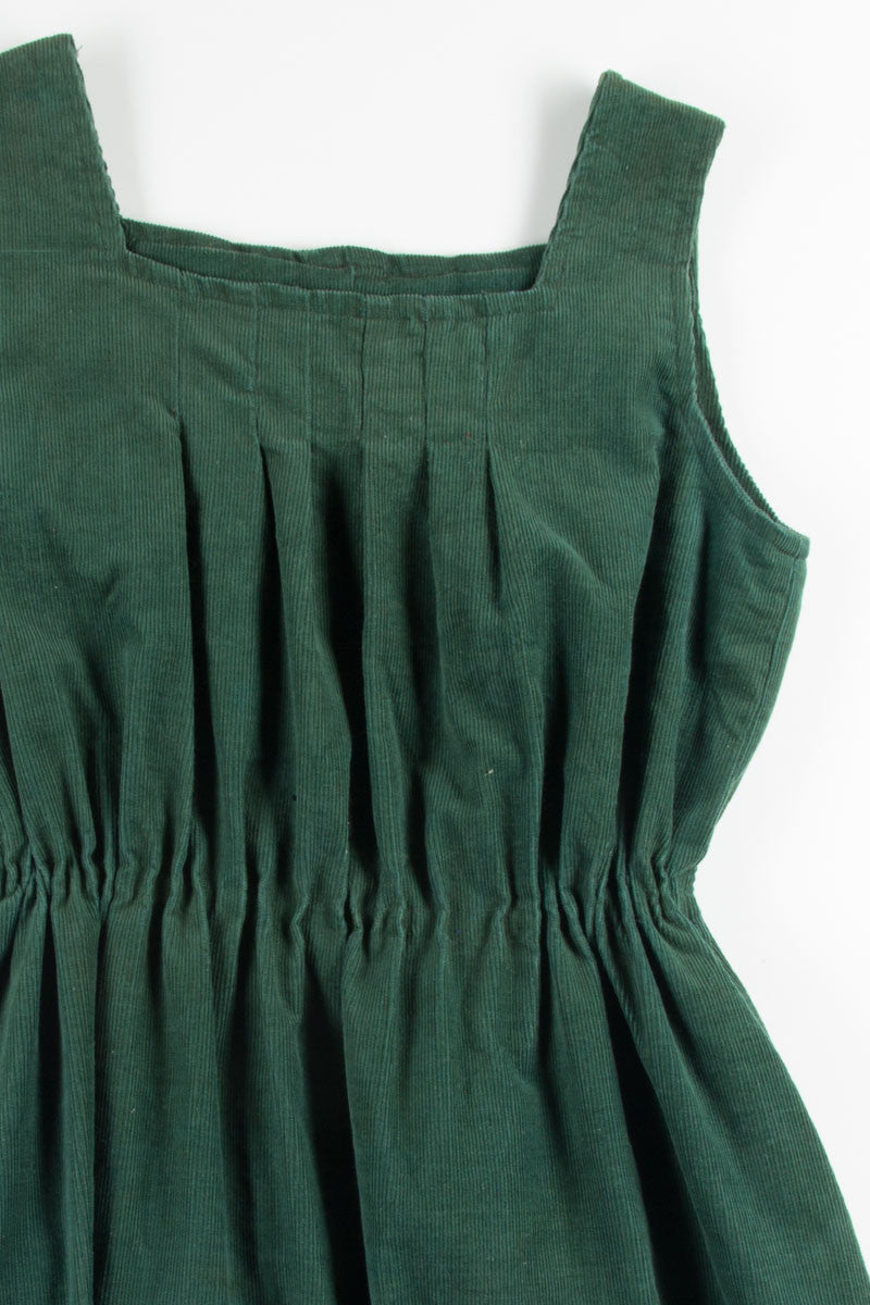 Forest Corduroy Dress