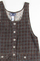 Plaid Corduroy Jumper