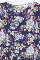 Blue Floral Sundress