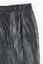 Black Leather Skirt