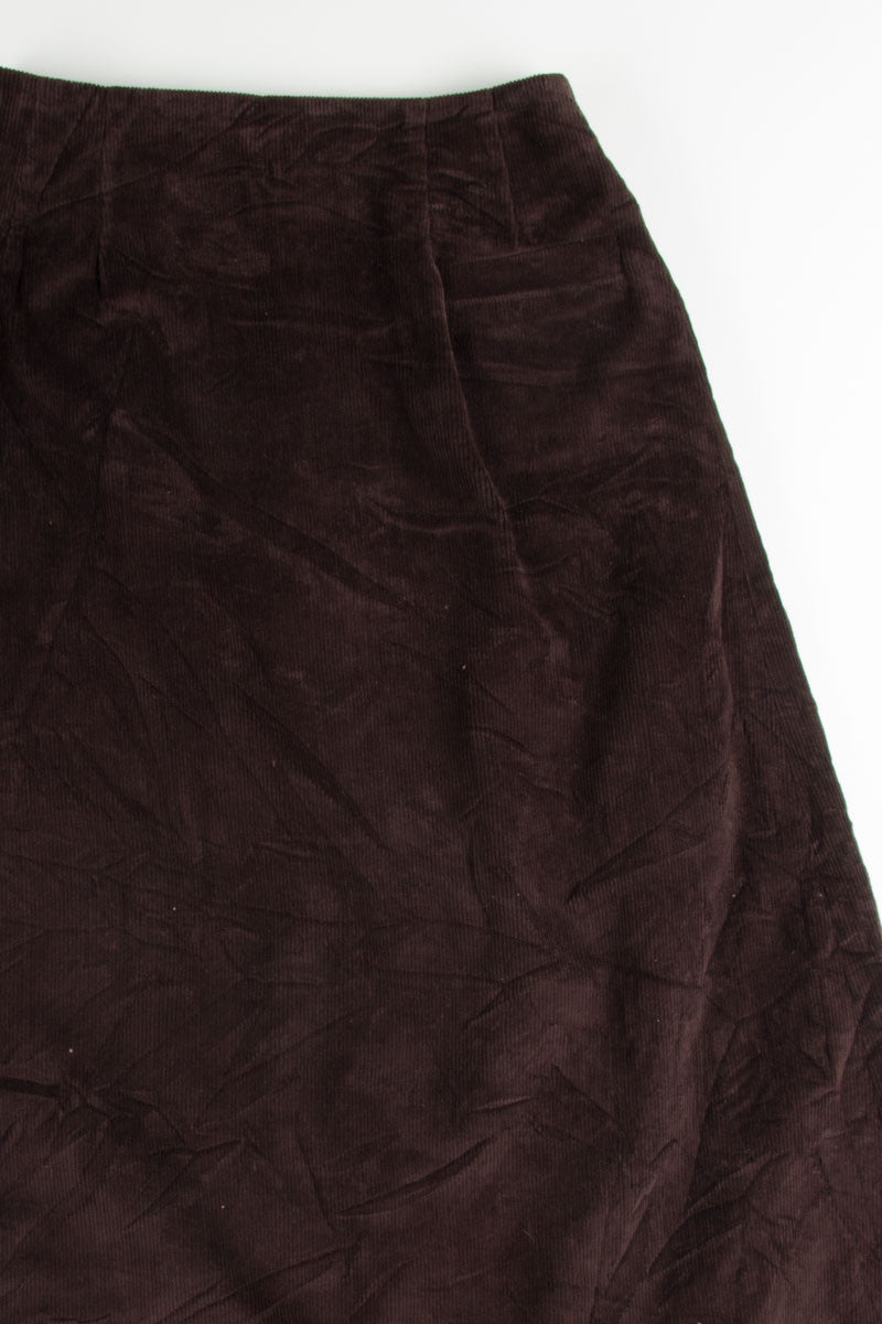 Brown Corduroy Skirt 2