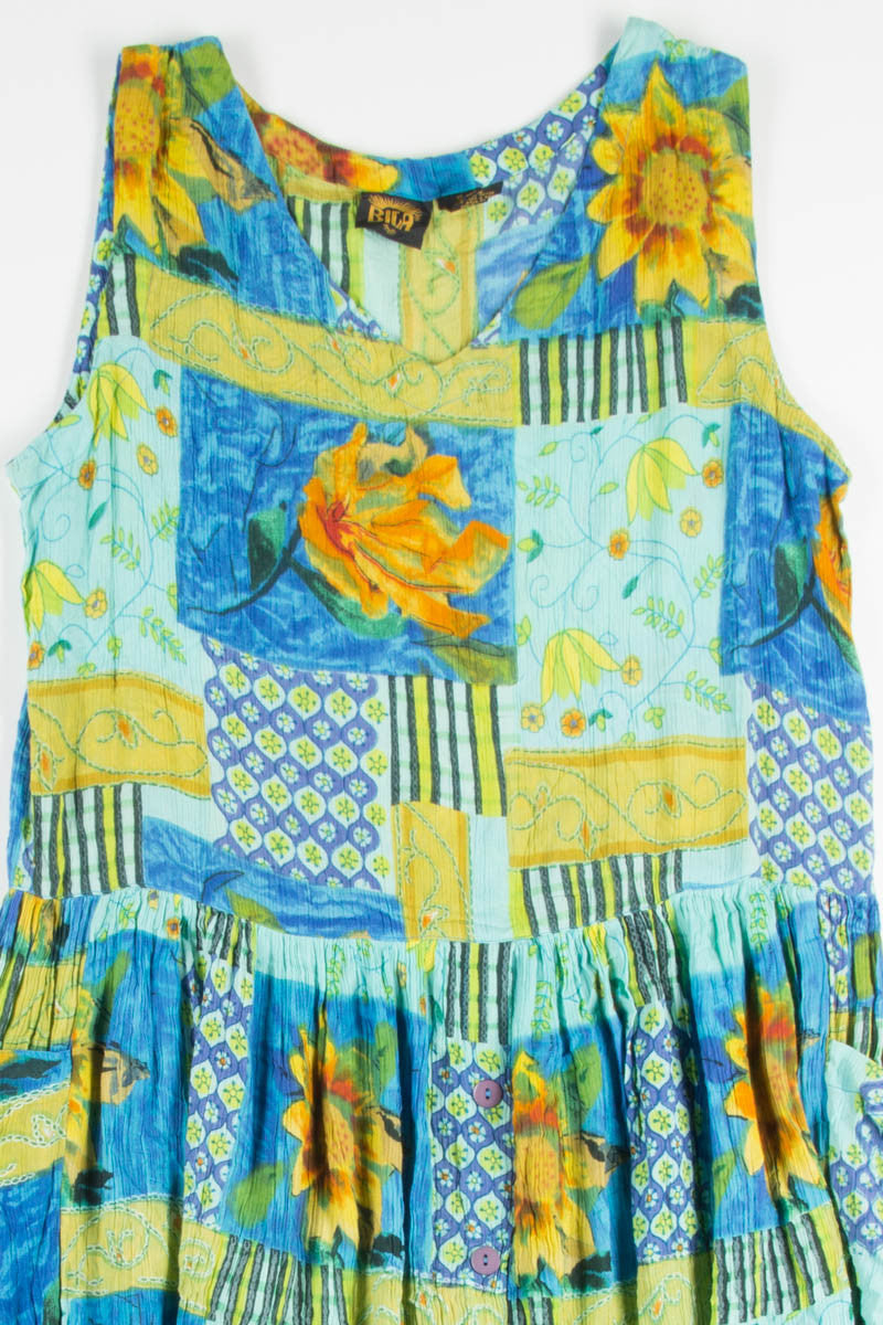 Blur Floral Sundress