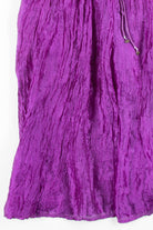 Purple Crinkle Hippie Skirt