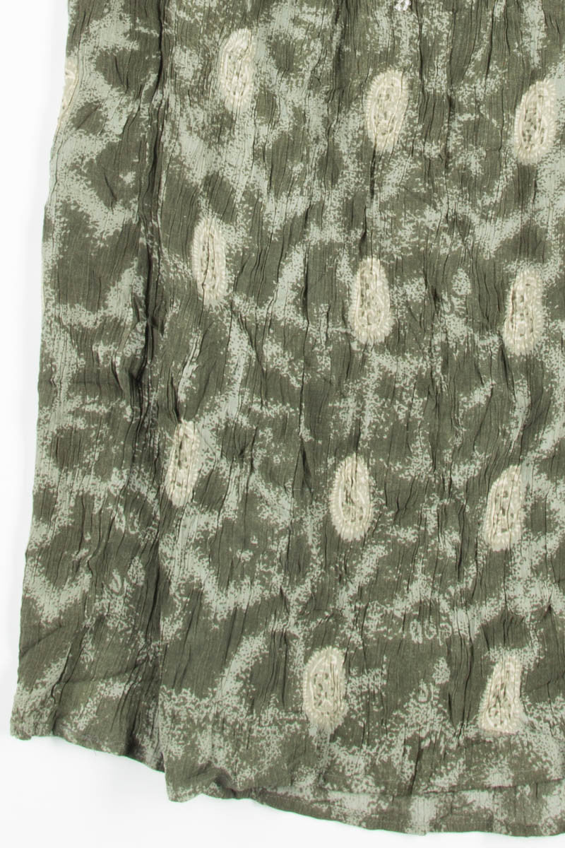 Olive Crickle Hippie Skirt