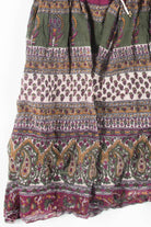 Plum & Green Hippie Skirt