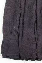 Black Crinkle Hippie Skirt 1