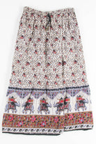 Elephant Caravan Hippie Skirt