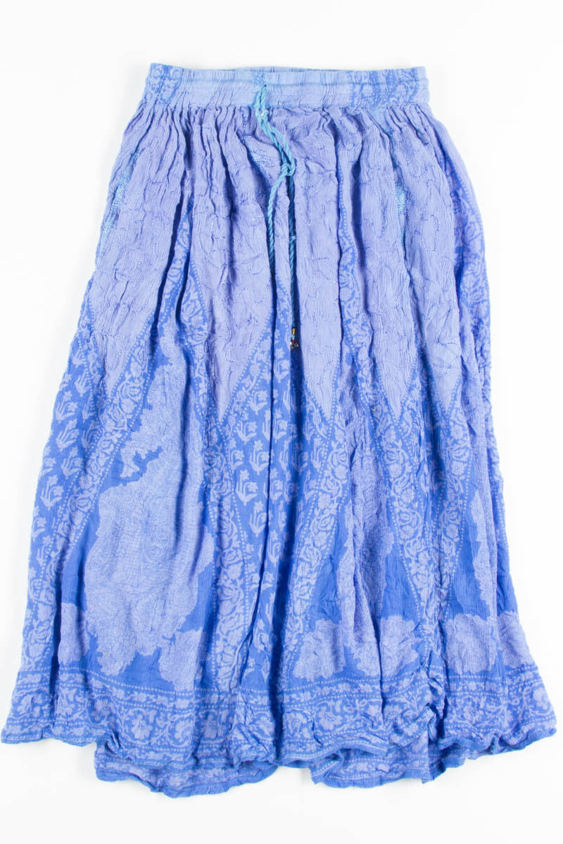 Blue & Lavander Hippie Skirt