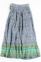 Purple Vines Hippie Skirt