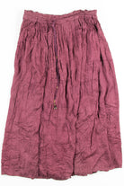 Plum Printed Hippie Skirt