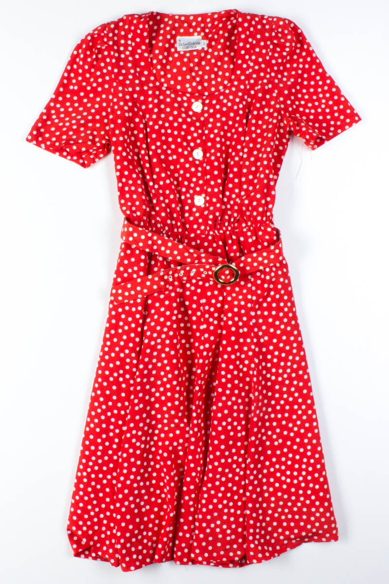 Red Polka Dot Dress