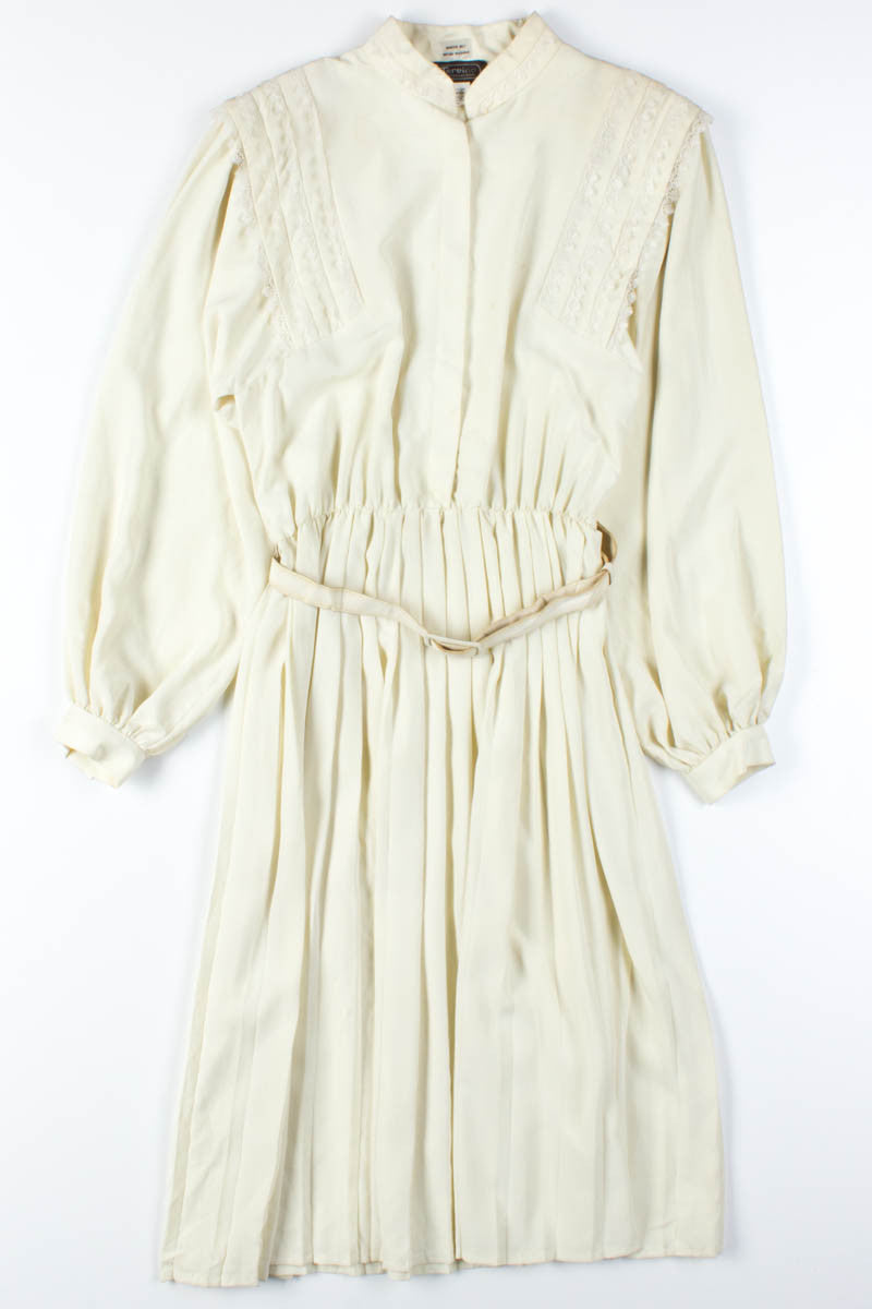 Cream Lace Dress