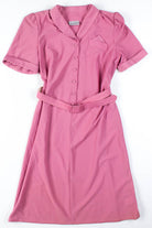 Pink Cuffed House Dress