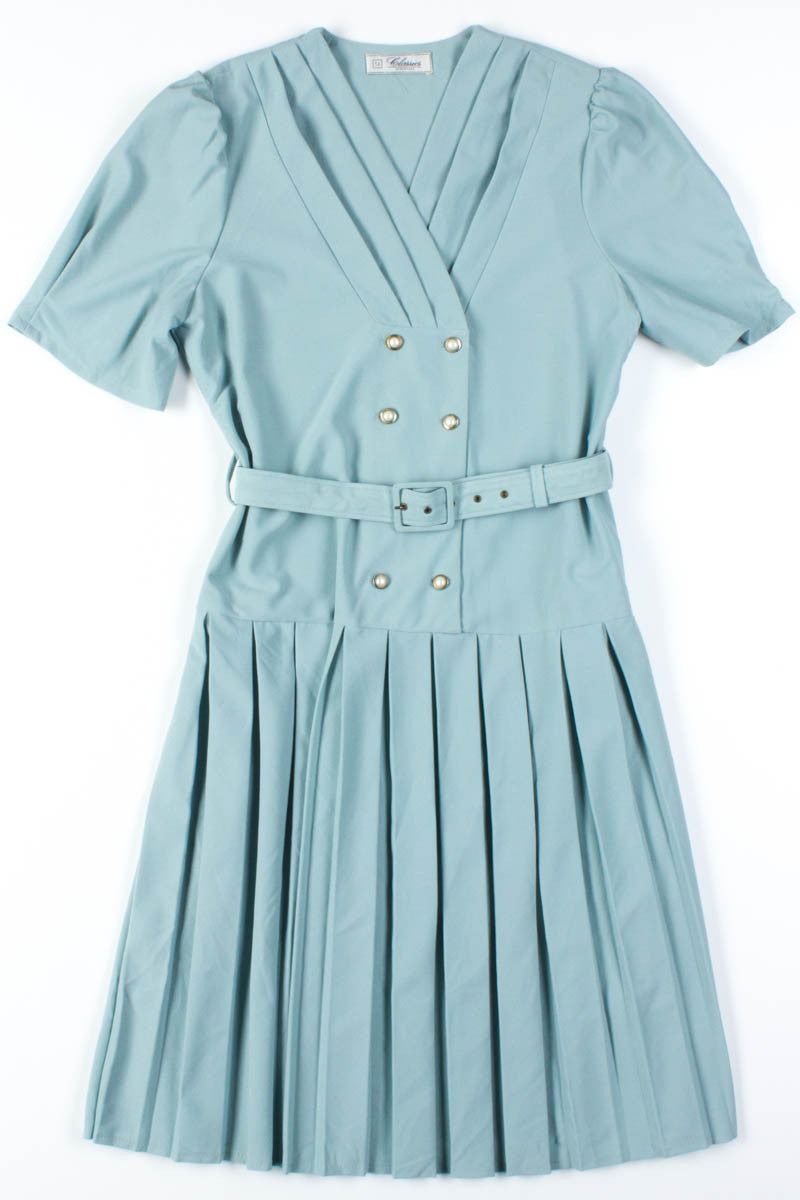 Green 1950s Day Dress