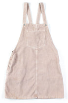 Tan Corduroy Jumper Dress