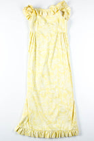 Yellow Floral Dress