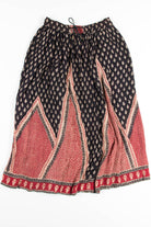 Black & Red Hippy Skirt