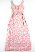 Pink Glitter Floral Dress