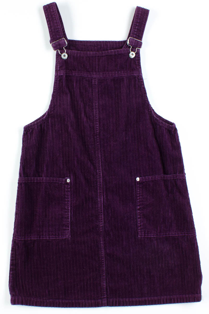 Purple Corduroy Dress