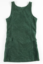 Green Corduroy Sheath Dress