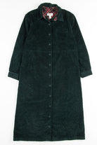 Forest Corduroy Shirt Dress 1