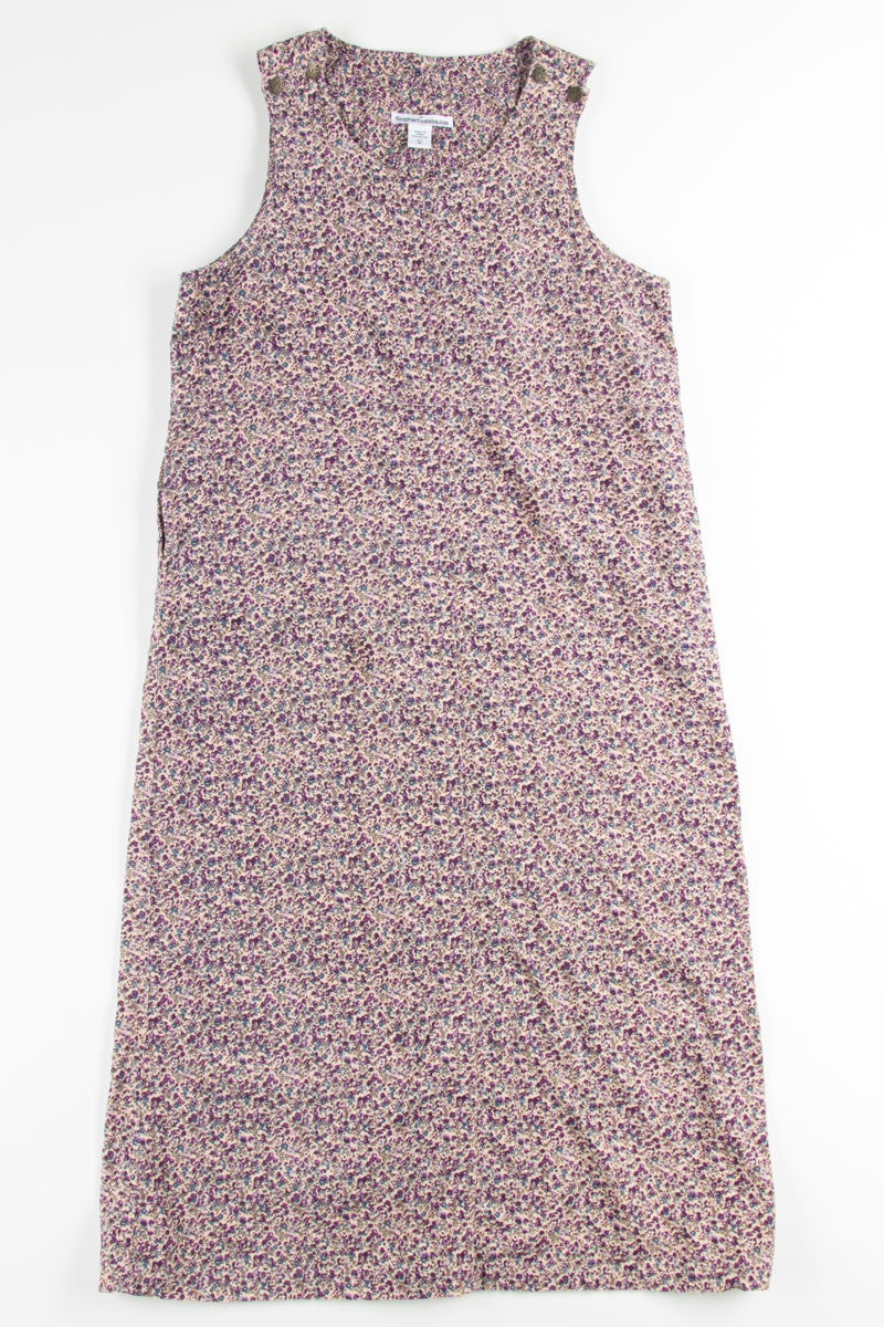 Ditsy Floral Corduroy Dress