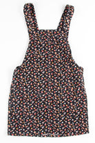 Black Ditsy Floral Corduroy Jumper