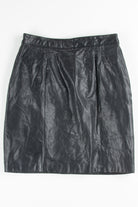 Black Leather Skirt
