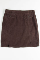 Brown Eddie Bauer Corduroy Skirt