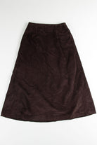 Brown Corduroy Skirt 2