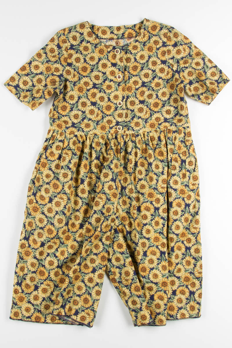 Vintage Sunflower Romper