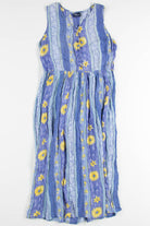 Blue Sunflower Sundress
