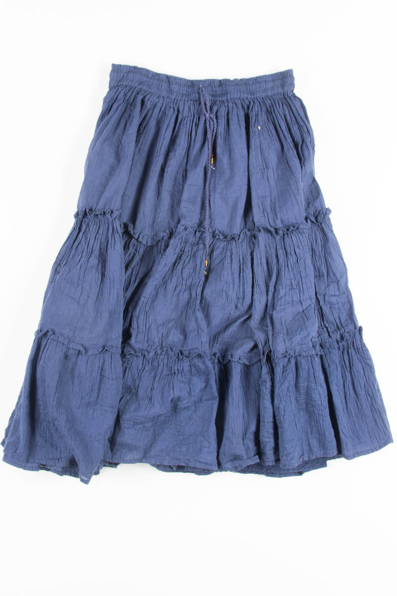 Blue Hippie Skirt