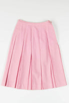 Vintage Pink Pleated Skirt