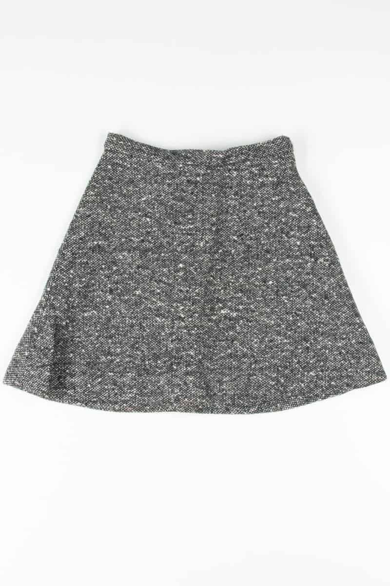 Black & White Knit Skirt