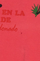 Salmon Puerto Maldonado Monkey T-Shirt (2000s)