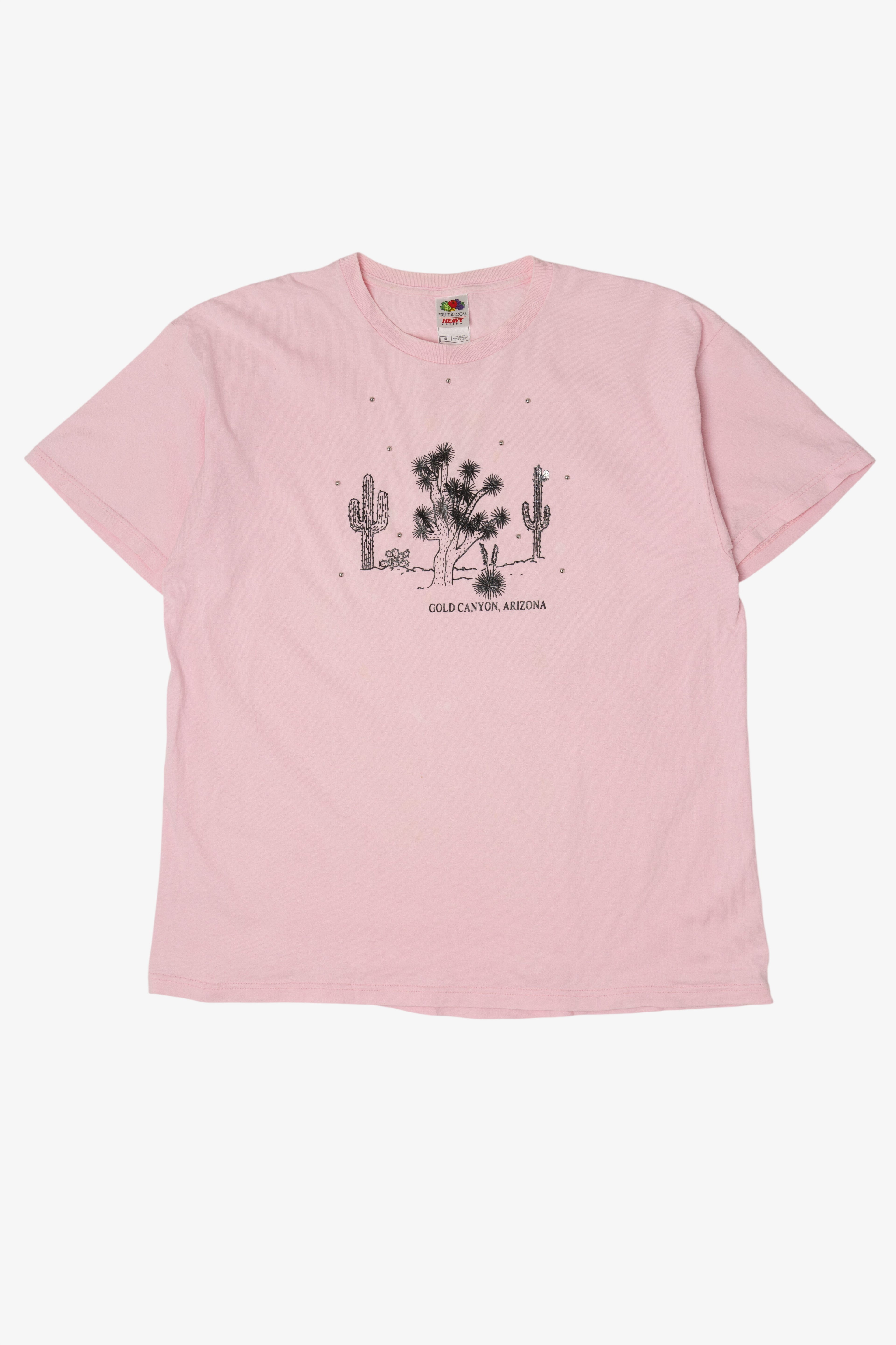 Vintage Pink Gold Canyon, Arizona T-Shirt (2000s)