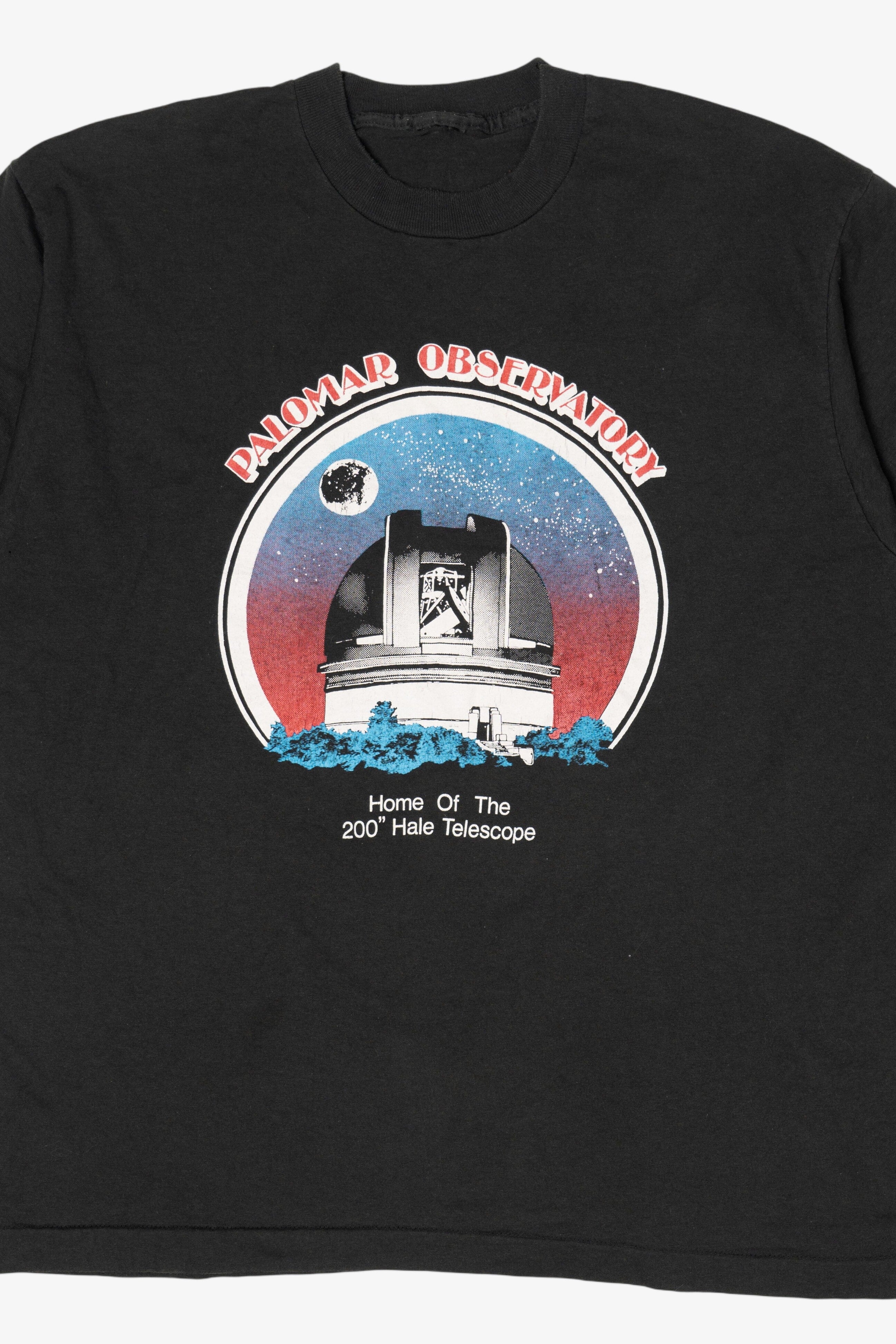 Vintage Palomar Observatory 200" Hale Telescope T-Shirt (1990s)