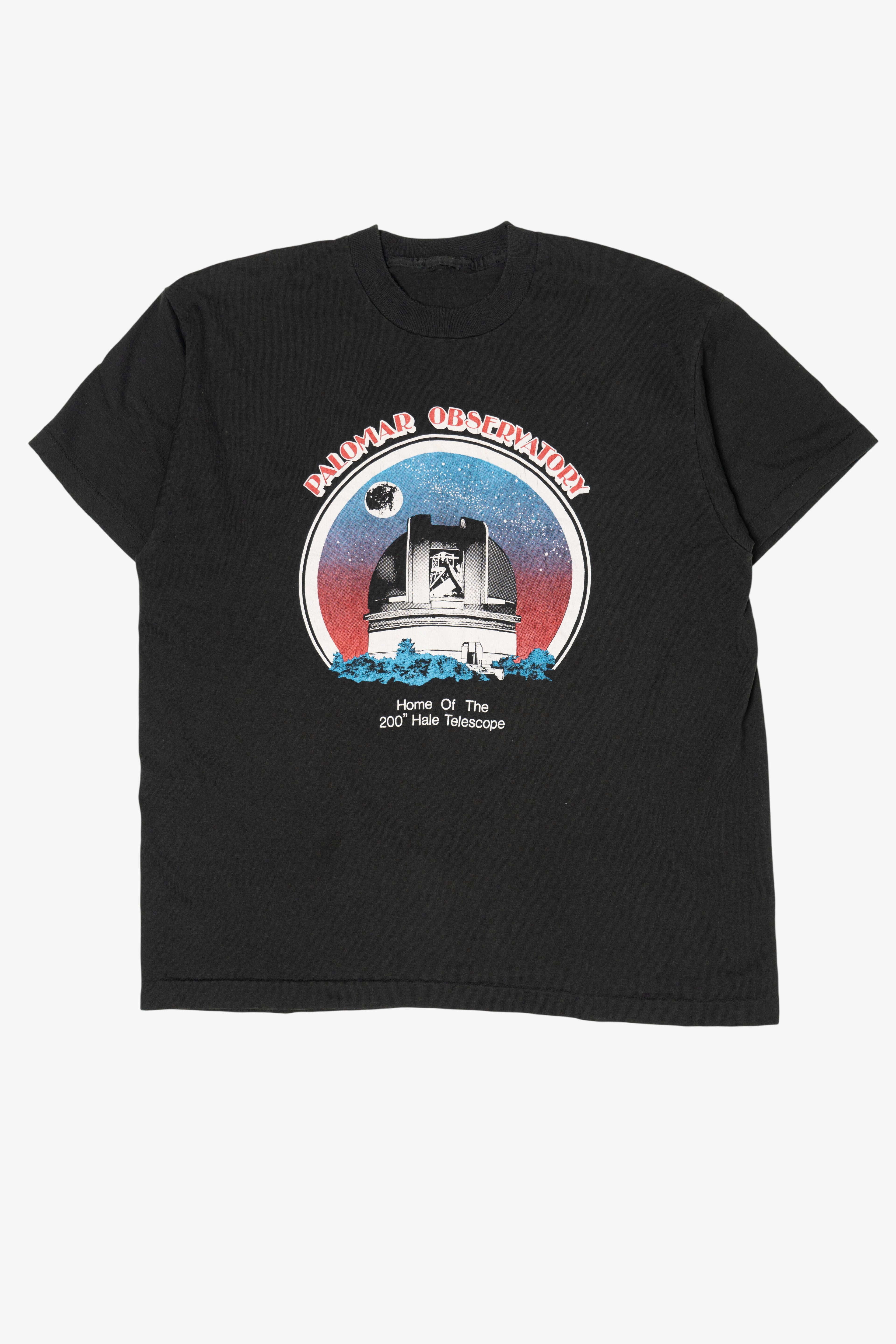 Vintage Palomar Observatory 200" Hale Telescope T-Shirt (1990s)