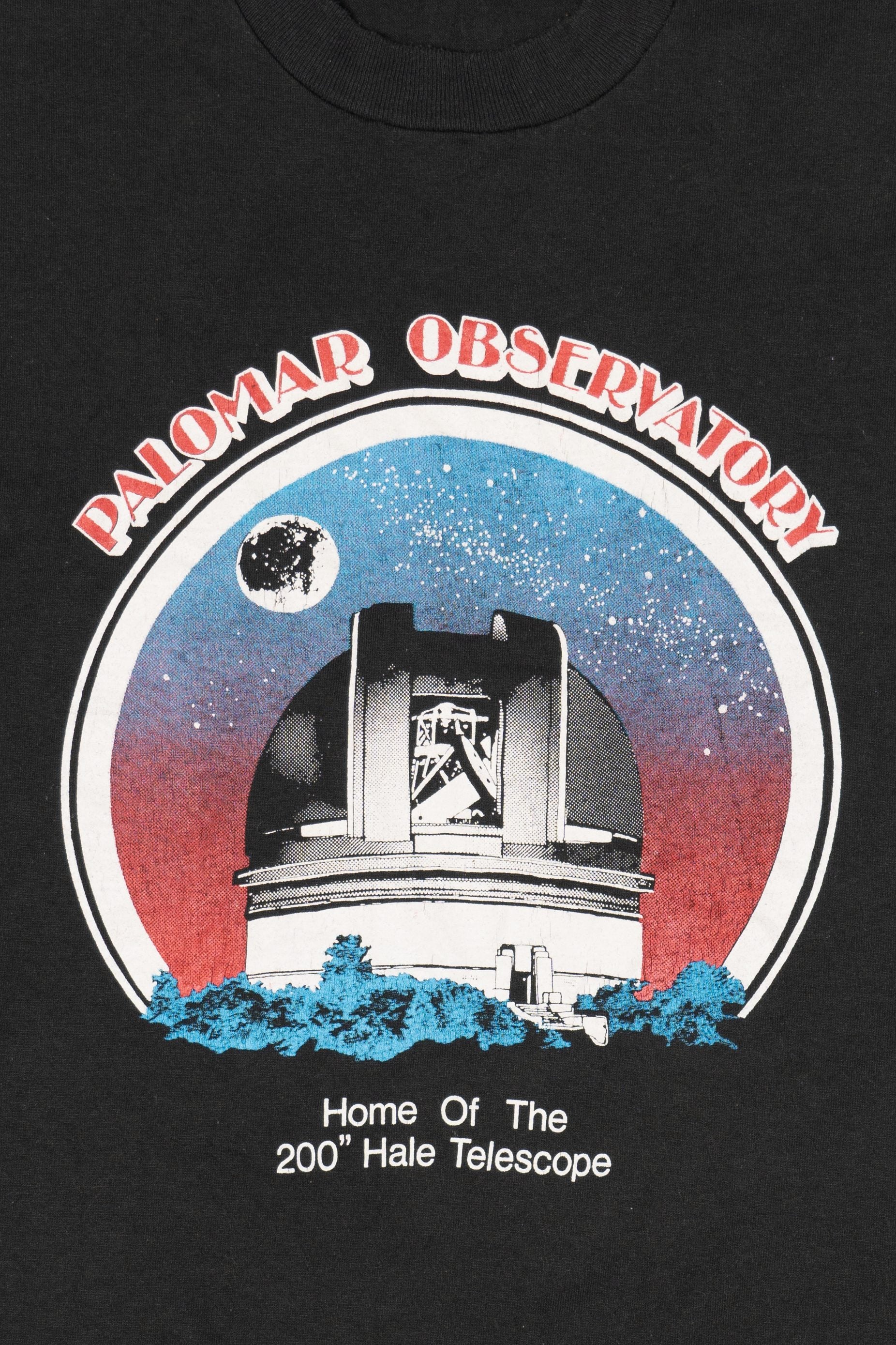 Vintage Palomar Observatory 200" Hale Telescope T-Shirt (1990s)