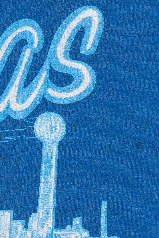 Vintage "Dallas" City Skyline Paper Thin T-Shirt (1990s)