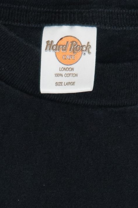 Vintage "Hard Rock Cafe" London Single Stitch Souvenir T-Shirt (1990s)