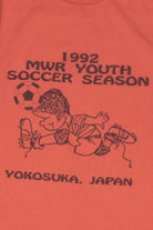 Vintage MWR Youth Soccer Season Yokosuna Japan T-Shirt (1990s)