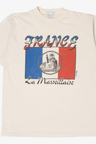 Vintage France La Marseillaise Le Pays International T-Shirt (1990s)
