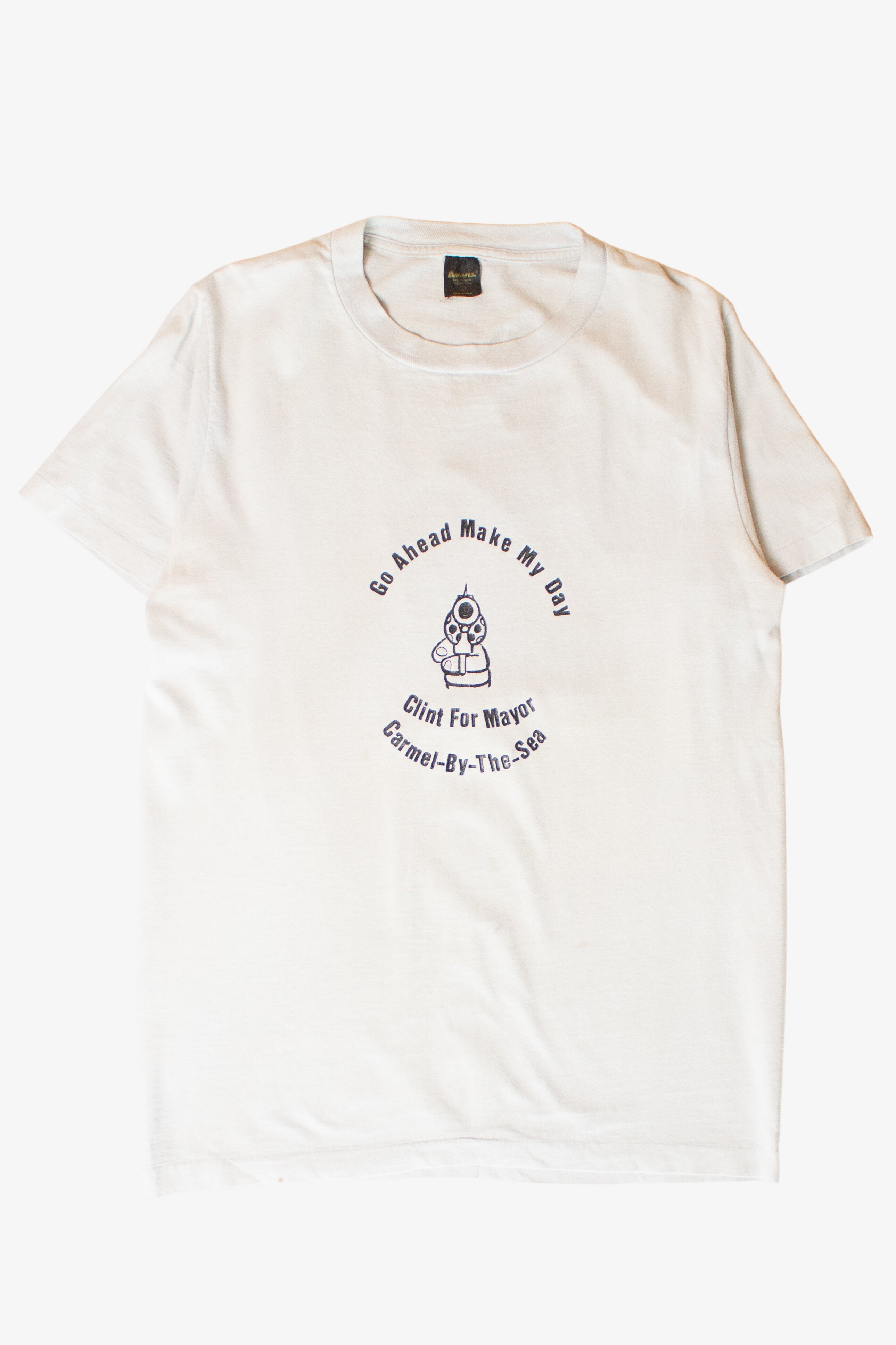 Vintage Clint Eastwood Mayoral Campaign T-Shirt (1980s)